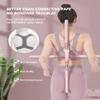 QWERTYUI Yoga Sticks Training for Posture Corrector,Humpback Correction Stick Yoga Open Back, Etractable Design Yoga Sticks for Posture, Adult and Child Posture Home Auxiliary Fitness,Blue view 3