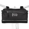 Po Campo Kinga Handlebar Bag 2 - Durable, Waterproof Bicycle Storage Baskets for Front Mount - Compact Bike Bags that Convert to Crossbody (Black Ripstop) view 2