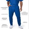 Landau Proflex Tailored Fit Stretch 7-Pkt Jogger Scrub Pants for Men 2100PRV Galaxy view 3