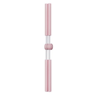 Yoga Sticks Stretching Tool Yoga Hunchback Posture Corrector Adjustable Open Shoulder Beauty Back Body Shaper Trainer Correction Stick Fitness Gym EquipmentRetractable Posture (Color : A Pink)