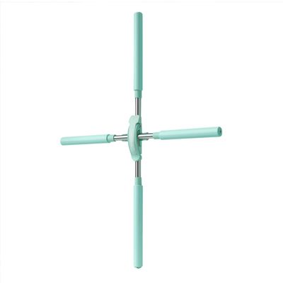 ANSAIR Yoga Sticks Stretching Tool Yoga Hunchback Posture Corrector Adjustable Open Shoulder Beauty Back Body Shaper Trainer Correction Stick Fitness Gym EquipmentRetractable Posture (Color : Green)