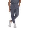 Landau Proflex Tailored Fit Stretch 7-Pkt Jogger Scrub Pants for Men 2100PRV Steel TMD view 1