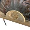 Reclaimed Barnwood Shadowbox Display for Tail, Beards, and Spurs - BnM Design view 3