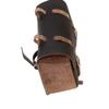 London Craftwork 2 in 1 Bicycle Leather Bag Set (Bike Saddle Handlebar Bags) in Black Vintage Brown view 4