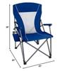 Members Mark Member's Mark Adult Hard Arm Chair (Blue) view 3