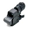 Holographic 558 Sights Red Green Dot Sight Scope with G43 3X Magnifier Switch to Side Quick Detachable QD Mount (558+G43, Black) view 1