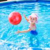 GCQJOQ 24 Pcs Playground Balls with 2Pump, 9 inch Inflatable Bouncy Balls for Kids Beach, School, Kickball DodgeBalls and Indoor Outdoor Plays view 4