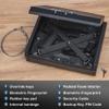 Gun Safe for Pistols, Fireproof and Waterproof Biometric Gun Safe with Fingerprint Lock, Keypad and Keys, Quick-Access Pistol Safe Firearm Safety Device for Home Bedside Nightstand Car, Gun Cabinet view 4