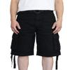 AIRNINE Men's Twill Camo Cargo Shorts with Belt Size 28 to 50 (Black_112, 32) view 2