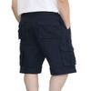 AIRNINE Men's Twill Camo Cargo Shorts with Belt Size 28 to 50 (Navy_112, 34) view 2