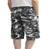 AIRNINE Men's Twill Camo Cargo Shorts with Belt Size 28 to 50 (LT Grey Camo_112, 32) view 2