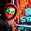 JOINBO Halloween LED Clown Mask for Aldult & KidsEL Wire Scary Purge Mask for Cosplay Costume,Light up for Halloween Festival Party view 4