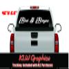 Bad Boujee Back Banner Booty Windshield Decal Sticker Truck Car Diesel Female Girly JDM view 3