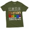 Silver Lake T-shirts LGBT Support T-Shirt Gay Lesbian Pride Month Human Beings Sarcastic Tee Shirt (Medium Navy Blue) view 4