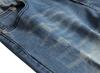 Men's Ripped Stretch Skinny Jeans Slim Fit Hip Hop Distressed Denim Pants Vintage Destroyed Zipper Jean Trousers (Blue,31) view 3