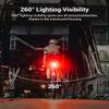 Magicshine SEEMEE 150 Bike Light Set, 150 lumens Headlights and Tail Lights, IPX6 Waterproof, Type-C Rechargeable Bicycle Lights Front and Back for Urban Riding Daily Commuting view 3