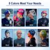 SUMARPO Silicone Swim Cap, Waterproof and Comfortable, Unisex for Adults and Kids, Black view 2