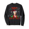 Funny Joe Biden Merry 4th Of July Confused Christmas Sweatshirt view 1