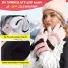 WOLFILIST Ski Gloves for Women,Waterproof Windproof 3M Thinsulate Insulated Snow Gloves,Touchscreen Winter Gloves for Skiing Snowboarding Hiking Outdoor Sports & Work (Pink,X-Large) view 2
