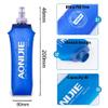 AONIJIE TPU Soft Flask Water Bottle Collapsible Running Flask for Hydration Pack, BPA Free, Wide Opening, for Outdoor Sports Hydration view 2