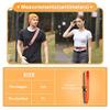 A-SAFETY Reflective Safety Bands for Wrist, Arm, Ankle, Leg.High Visibility Sports Gear for Walking Jogging Cycling,Orange view 2