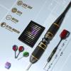Turnart Darts Metal Tip Set - Steel Tip Darts Darts Set Professional Metal Darts 12 pcs 24 Grams Pro Dart Set with Stylish Case Aluminum Shafts Extra 9 Flights view 3
