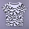 Toddler Girls Boys Car Cartoon 3D Prints Loose Tops Kids Short Sleeve T Shirt Tee Tops Soft Clothes (0-Black, 5-6 Years) view 3