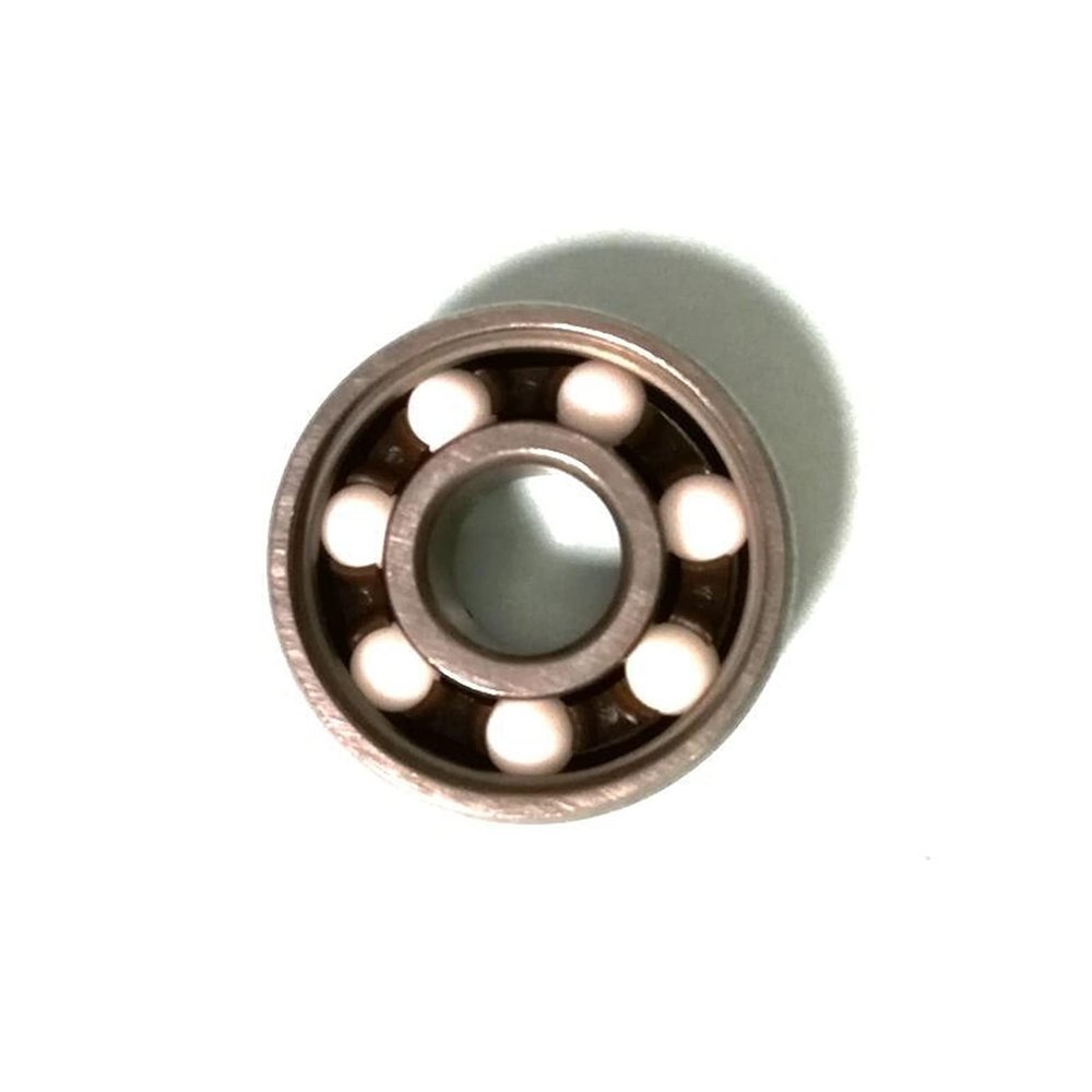 KOVNOVI Ceramic Ball 608RS Inline Roller Skate Wheel Bearing ABEC-11 Skateboard Wheel Bearing 608 RS 8x22x7mm Shaft DINGGUANGHE (Color : Silver, Inner Diameter : 8mm)