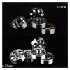 KOVNOVI Ceramic Ball 608RS Inline Roller Skate Wheel Bearing ABEC-11 Skateboard Wheel Bearing 608 RS 8x22x7mm Shaft DINGGUANGHE (Color : Silver, Inner Diameter : 8mm) view 2