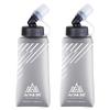 AONIJIE TPU Soft Flask Water Bottle Collapsible Running Flask for Hydration Pack, BPA Free, Wide Opening, for Outdoor Sports Hydration view 1