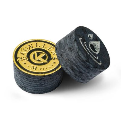 KONLLEN Pool Cue Billar 14mm Tips 8 Layers of Skin Cue Stick Tip Professional Billard Durable Billiards Accessories (KL Tip-M)