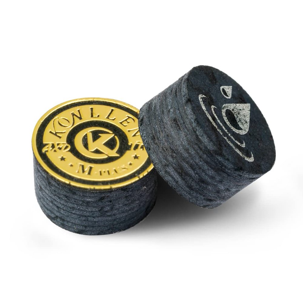 KONLLEN Pool Cue Billar 14mm Tips 8 Layers of Skin Cue Stick Tip Professional Billard Durable Billiards Accessories (KL Tip-M)