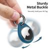 UNBREAKcable AirTag Holder for Apple - 4 Pack Air Tag Case with Keychain view 4