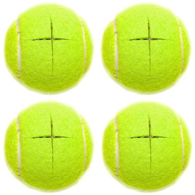 URBEST Walker Tennis Balls 4pcs Precut Heavy Duty Tennis Balls for Walkers