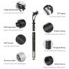 BONMIXC Suspension Seatpost 27.2 400mm Layback, 300lb Support for Larger & Tall Riders, Reduce Wind Drag, Anti-Slip Shock Absorbing Alloy Bike Seat Post, Adjustable Two-Way-Bolt Clamp view 2