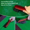 Adhafera Pool Table Brush for Felt, Billiard Brush Set with Soft Nylon Bristles, Durable Pool Table Accessories for Game Rooms, Home & Bar view 2