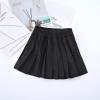 Aislor Girl's Pleated Skirt School Uniform A-line Mini Skirts Skater Scooters Tennis Skirts Skorts with Safety Shorts Black 10-11 Years view 3