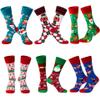 BIRCEN Mens Funny Socks Christmas Socks for Men Women Colorful Fun Novelty Crew Patterned Socks 6 Pairs US 7-13 view 1