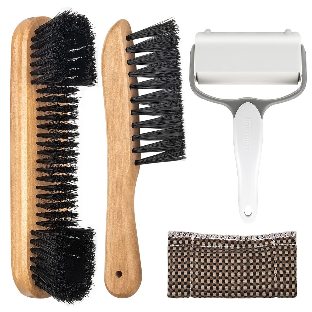 Adhafera Pool Table Brush for Felt, Billiard Brush Set with Soft Nylon Bristles, Durable Pool Table Accessories for Game Rooms, Home & Bar