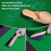 Adhafera Pool Table Brush for Felt, Billiard Brush Set with Soft Nylon Bristles, Durable Pool Table Accessories for Game Rooms, Home & Bar view 2