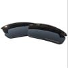 OOWLIT Replacement Lenses Compatible with Oakley Flak 2.0 OO9295 59mm Sunglass Dark Chrome Elite Polarized view 1