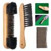 Adhafera Pool Table Brush for Felt, Billiard Brush Set with Soft Nylon Bristles, Durable Pool Table Accessories for Game Rooms, Home & Bar view 1