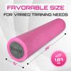 Yes4All Medium Firm PE Foam Rollers for Yoga & Pilates, Available in 12, 18, 24, 36 inch, Two-Layer PE Yoga Roller for Massage view 2