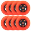 WHEELCOME Inline Skate Wheels Outdoor & Indoor Blade Roller Skate Wheels 85a Roller Hockey Wheels w/Bearings ABEC-9 for Scooter Luggage Repair, 64mm 70mm 72mm 76mm 80mm Dia, 8-Pack (Orange, 72mm) view 1
