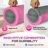 Yes4All Medium Firm PE Foam Rollers for Yoga & Pilates, Available in 12, 18, 24, 36 inch, Two-Layer PE Yoga Roller for Massage view 4