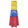 Flag of Venezuela Ankle Long Maxi Dress for Women Sleeveless Summer with Pockets view 4