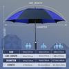 ZOMAKE Golf Umbrella Windproof, Extra Large Oversized Heavy Duty Double Canopy for Rain, Sports Games & Push Cart(68inch,Dark Blue,Navy Blue) view 2