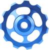 Bike Derailleurs 1.65x1.65x0.2 in 11T Aluminum Sealed Bearing Rear Derailleur Pulley Bike Guide Roller Pulley Ceramic Bearings Accessories for Most of Rear Derailleur on The Market (Blue) view 1
