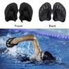 HEITIGN Hand Paddles for Swimming,Swim Hand Paddles Training Aid for Strength Swimming Training Paddles with Adjustable Straps Contour Swimming Paddles for Women Men Children view 2