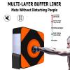 DYK&NX Portable Training Wall Sandbag, Leather Focus Target Kicking Pad, Inner Foam Boxing Bag for MMA, Muay Thai, Kickboxing, Martial Arts, Karate, Taekwondo Training view 2